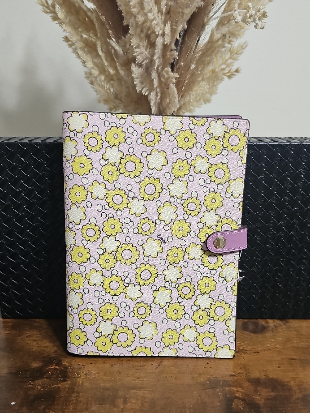 MOTHERS DAY SALE...Coach Floral Notebook Lilac